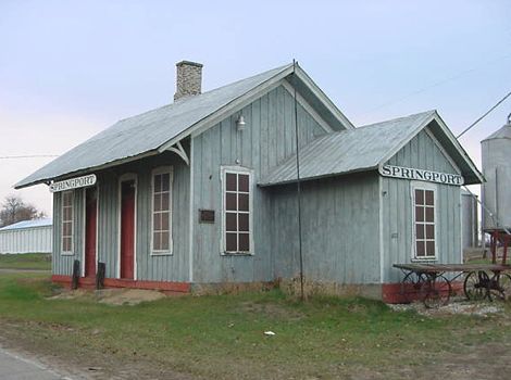 NYC Springport MI depot